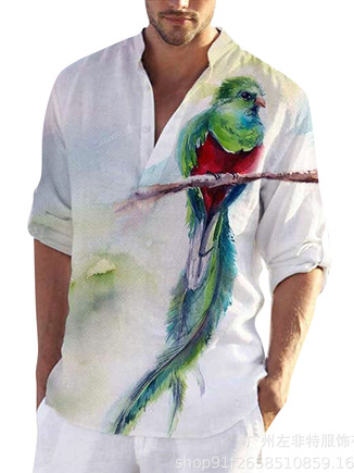 

V Neck Long Sleeve Linen Shirts & Tops, T-shirt