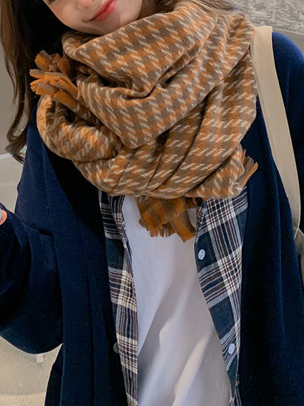 

Vintage Scarf, Coffee, Women Scarves & Shawls