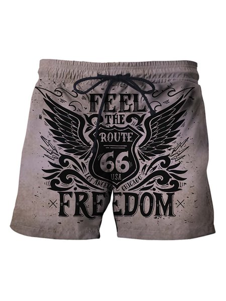 

Casual Pants, Gray, Men's shorts