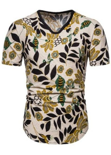 

Short Sleeve Vintage Cotton Shirts & Tops, Image 2, T-shirt