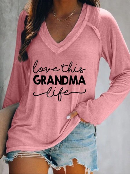 

Love This Grandma Life Women's sweatshirt, Pink, Hoodies&Sweatshirts