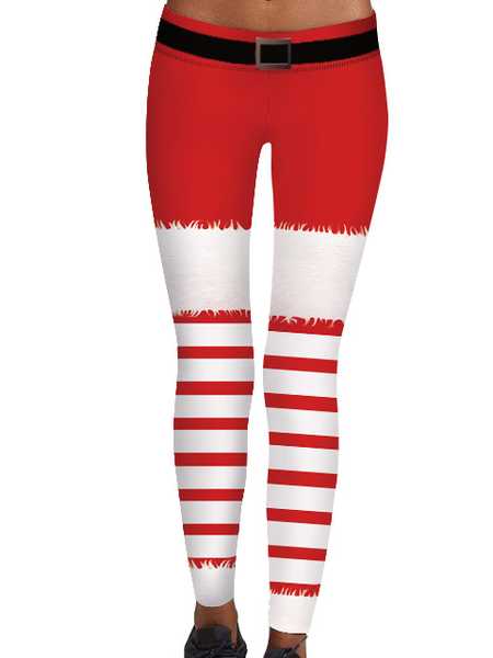 

Casual Pants, Red, Leggings