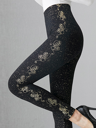 

Alto Allungare Cotone Pantaloni, Leggings