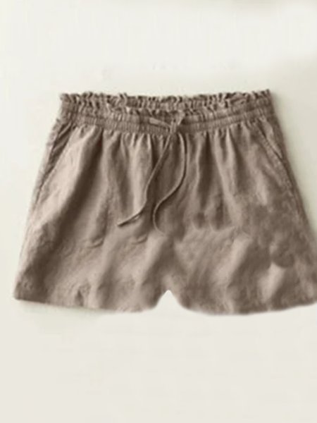 

Solido Tasche Casuale Pantaloni, Cachi, Shorts