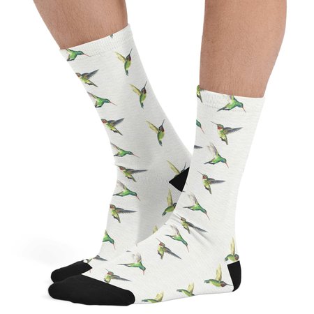 

Birds Casual Socks, As picture, Socks