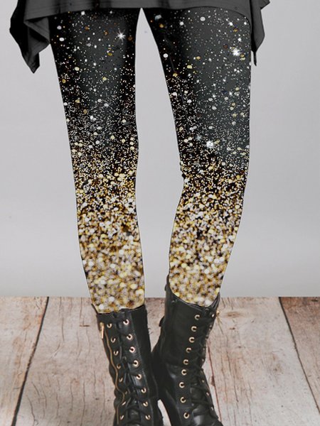 

Winter Sweet Ombre Leggings, Black, Leggings
