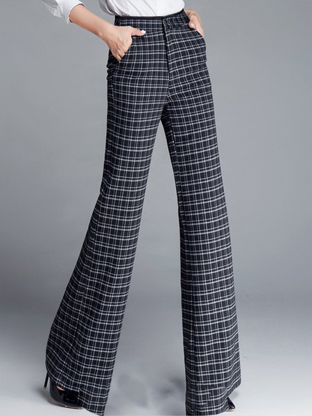 

Vacation Regular Fit Pants, As picture, Wide Leg Pants