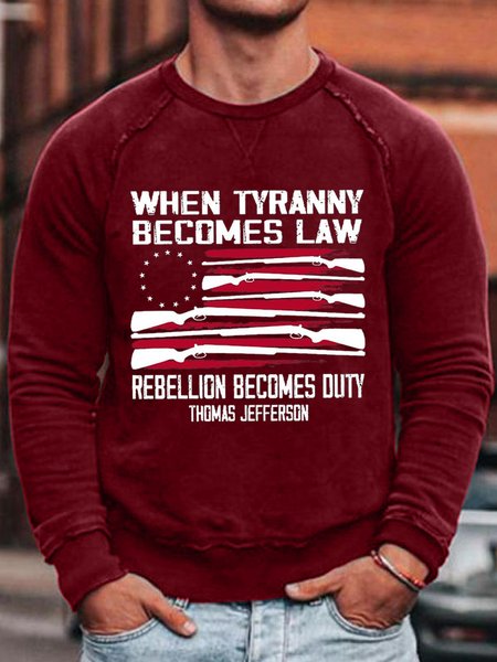 

Men‘s Long Sleeve Crew Neck Sweatshirt, Red, Hoodies&Sweatshirts