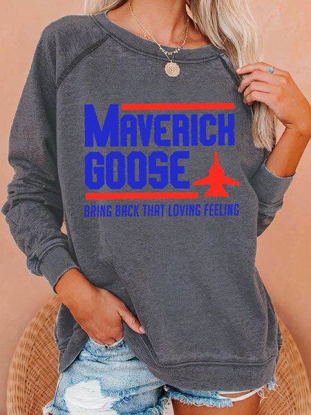 

Maverick Goose Casual Sweatshirts, Light gray, Hoodies&Sweatshirts