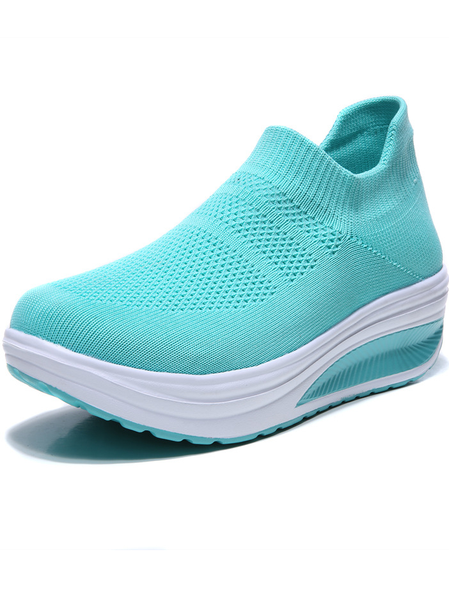 

Color Block Cotton Sneakers, Light blue, Sneakers