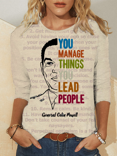 

Colin Powell Quote Shirts & Tops, Multicolor, T-Shirts