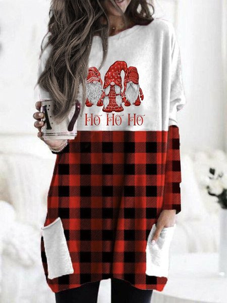 

Vintage Christmas Snowman Crew Neck Sweatshirt, Red, Hoodies & Sweatshirts