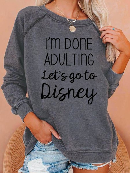 

Holiday Trip Vacation Cute Funny Casual Sweatshirt, Light gray, Hoodies&Sweatshirts