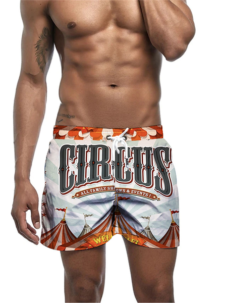 Casual Pants, As picture, Men's shorts
