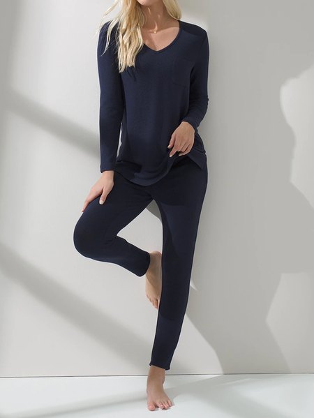 

Cotton Blends keep warm Suits, Purplish blue, Suits