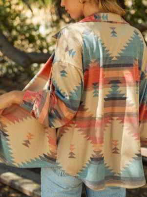 

Loosen Off Shoulder Outerwear, Multicolor, Outerwear