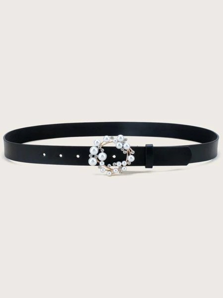 

Vintage Pearl And Diamond Belt, As picture, Belts