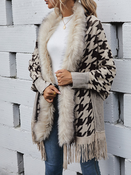 

Casual Household Daily Vintage Loosen Outerwear, Khaki, Outerwear