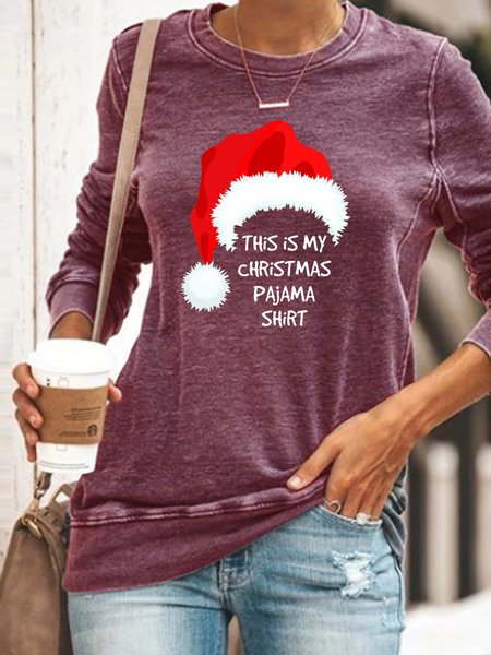 

Christmas Pajama Sweatshirt, Red, Hoodies&Sweatshirts