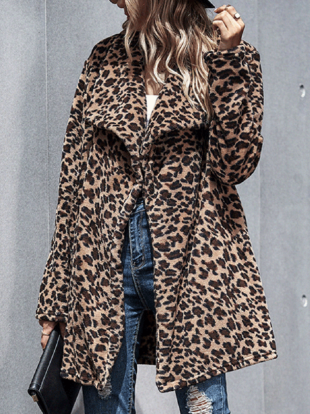 

Casual Outerwear, Leopard, Coats & Jackets