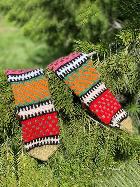 

Ethnic Style Warm Socks, As picture, Socks
