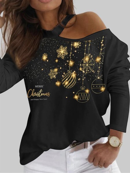 

Crew Neck Cotton Blends Statement Sweatshirt, Black, Hoodies & Sweatshirts