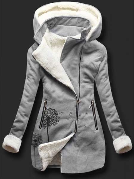 Autumn and winter casual knitted printed sweater Long Sleeve Hoodie Asymmetric Outerwear, Gray, Outerwear
Autumn and winter casual knitted printed sweater Long Sleeve Hoodie Asymmetric Outerwear, Gray, Outerwear