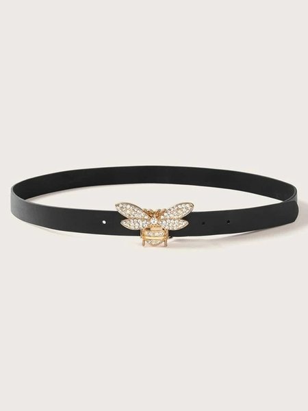 

Vintage Bee Diamond Belt, As picture, Belts