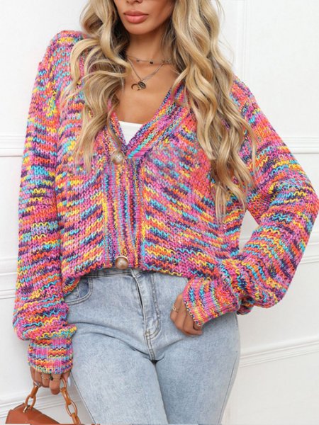

Simple Basics Lady Loosen Vintage Outerwear, Deep pink, Cardigans