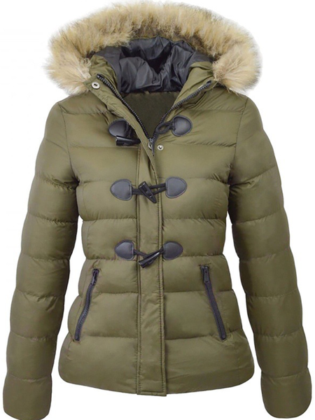 

Casual Outerwear, Army green, Outerwear