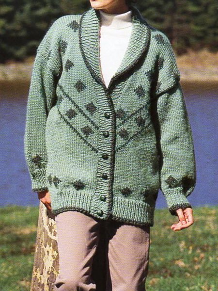 

Vintage Sweater, Green, Knitwear & Sweaters