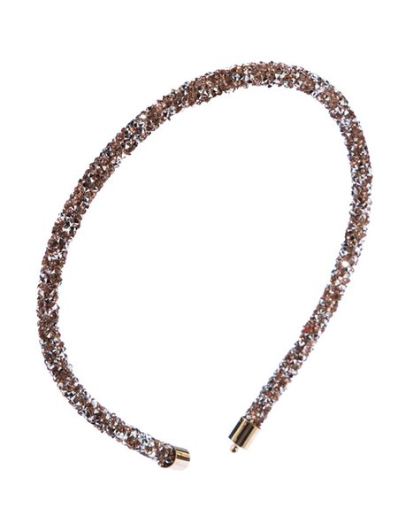 

Simple Drill Hair Hoop, Coffee, Headwear