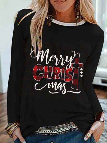 

Letter Shirts & Tops, Black, T-Shirts