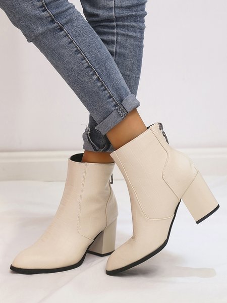 

Semplice Coccodrillo Stampare Corto Stivali, Come immagine, Boots