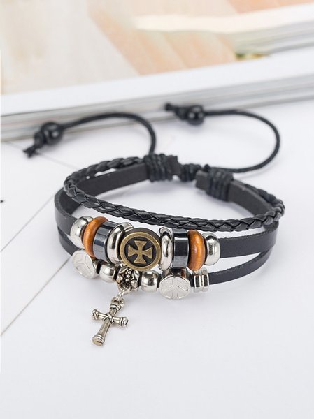 

Ethnic Style Leaf Feather Alloy Bracelet, Bracelets