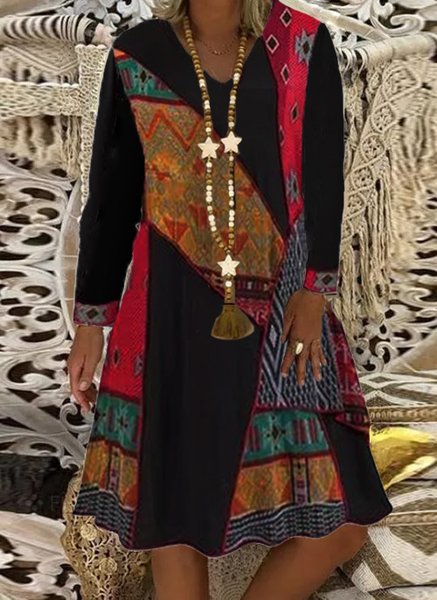 

Casual Loosen Dresses, Multicolor, Mini Dresses