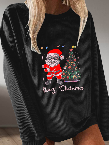 

Casuale Natale Pupazzo di neve Top, Nero, Blouses & Shirts