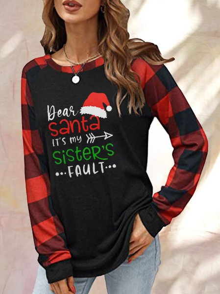 

Christmas Dear Santa, It's My Sister's Fault Shirts, Black, Hoodies&Sweatshirts