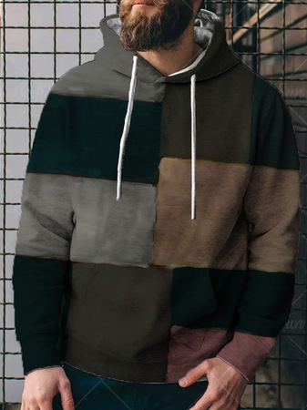 

Casual Cotton Long Sleeve Sweatshirt, Black, Hoodies