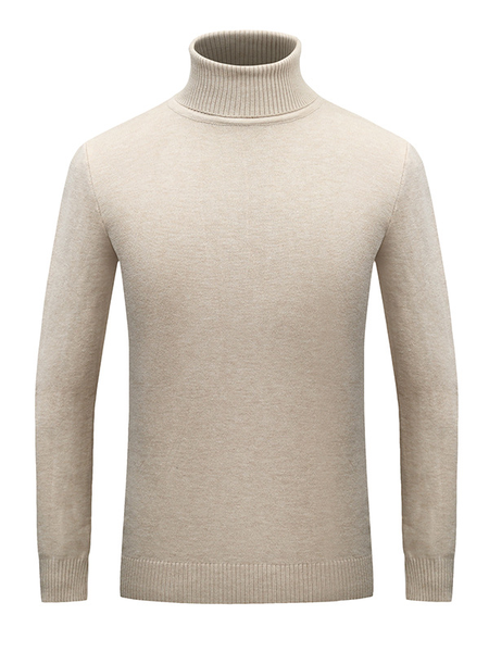 

Casual Long Sleeve Sweater, Off white, Sweater
