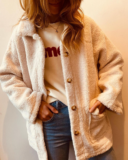 

Casual Outerwear, Beige, Outerwear