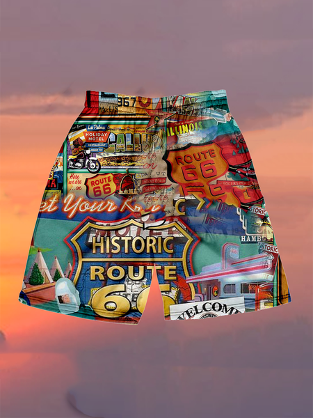

Motorcycle Pants, As picture, Men's shorts