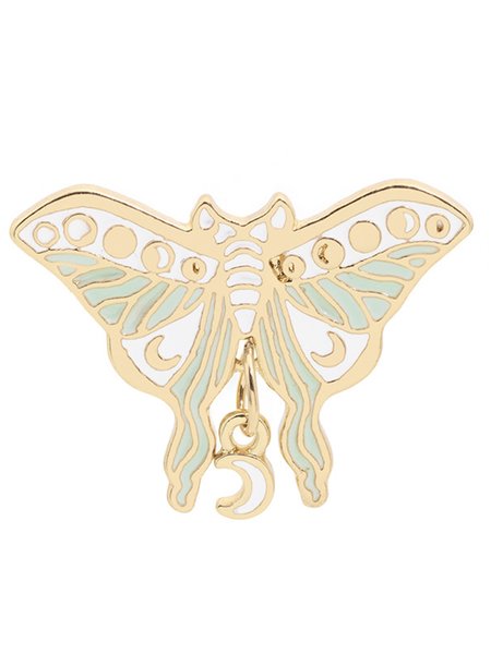

Vintage Butterfly Brooches & Lapel Pins, White, Women Brooches & Pins