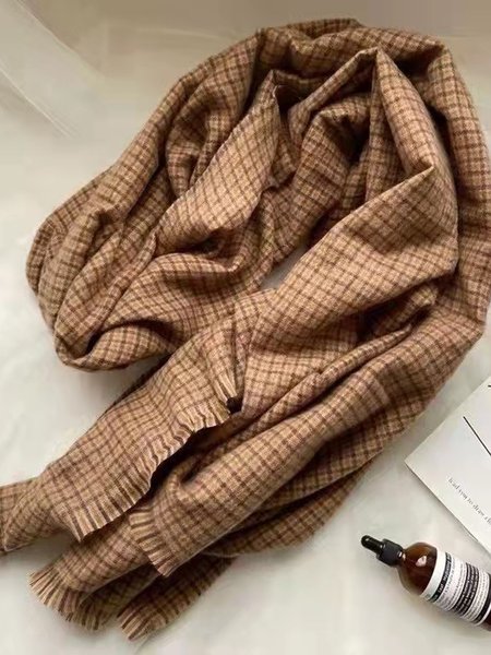 

Vintage Casual Scarves & Shawls, As picture, Women Scarves & Shawls