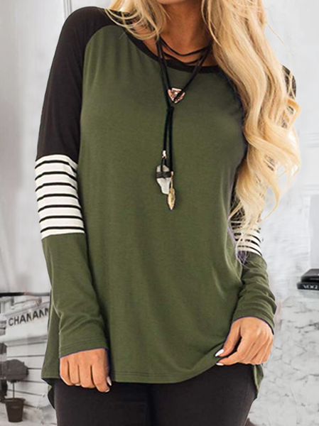 

Plain Shirts & Tops, Army green, Tops