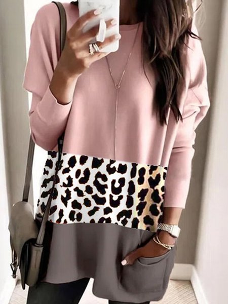 Leopard Shirts & Tops, Multicolor, Tops