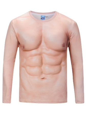 

Long Sleeve Cotton Shirts & Tops, As picture, T-shirt