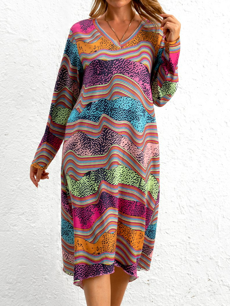 

Loosen Vintage Dresses, Multicolor, Dresses
