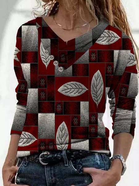 

Floral Vacation Shirts & Tops, As picture, T-Shirts