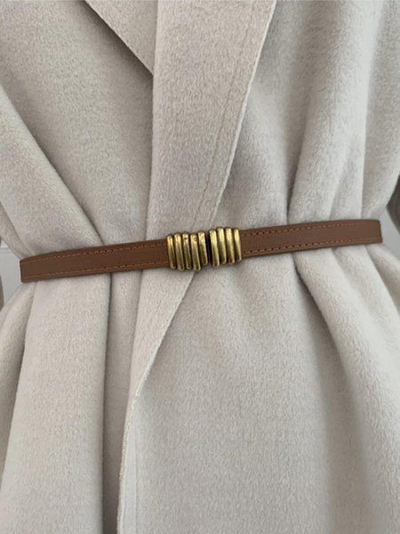 

Vintage PU Leather Belt, Camel, Accessories